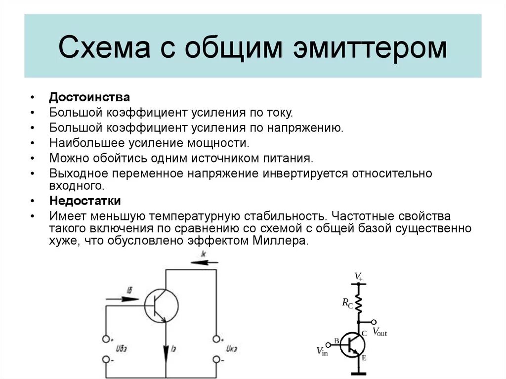 Схема включения транзистора с общим эмиттером. Схема включения транзистора для усиления тока. Схема подключения транзистора с общим эмиттером. Схемы включения биполярных транзисторов.