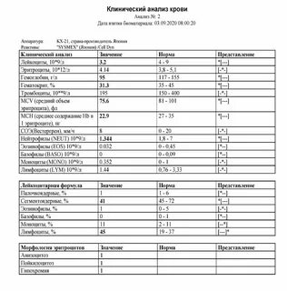 Лейкоциты 3 эритроциты 1 анализ мочи