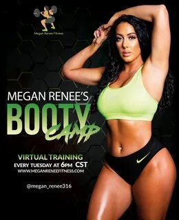 Megan Renee’s Virtual Booty Camp 7/28 * 6 p.m. - Megan Renee Fitness