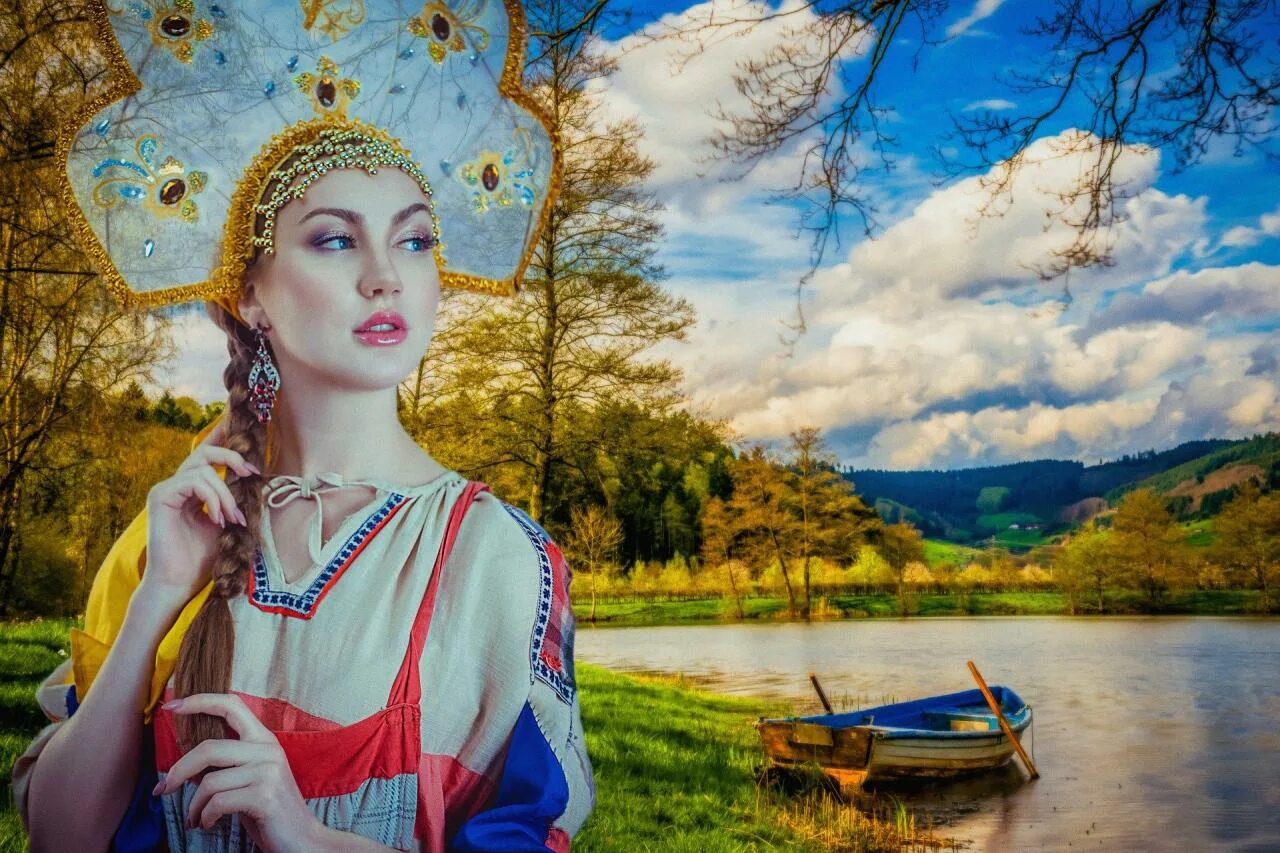 Очень девица