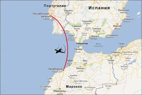 Испания сколько времени лететь