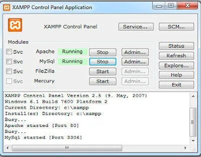 Xampp apache