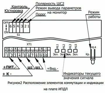 Ипдл д ii 4р схема подключения