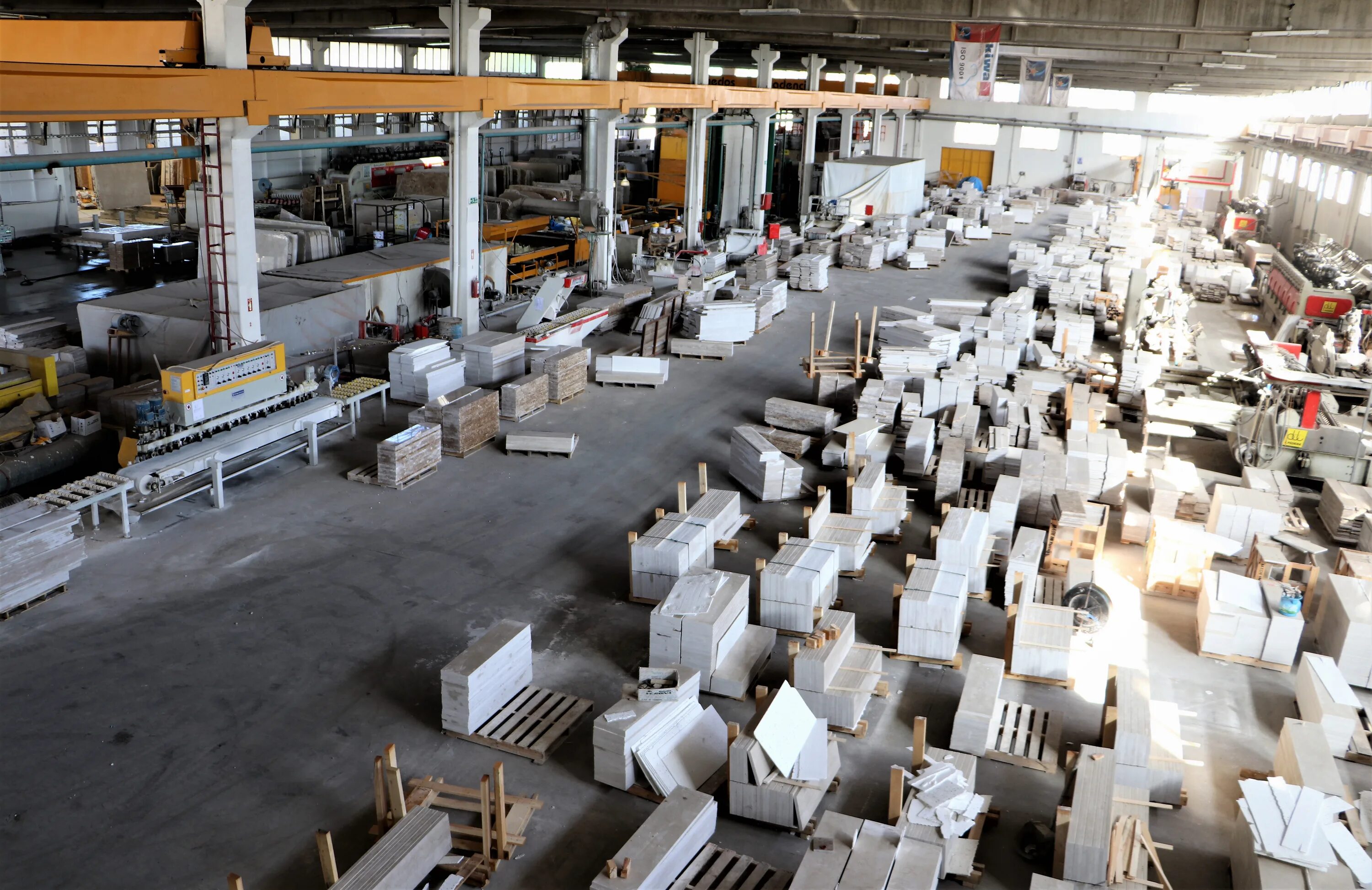 Marble factory. Marble factory