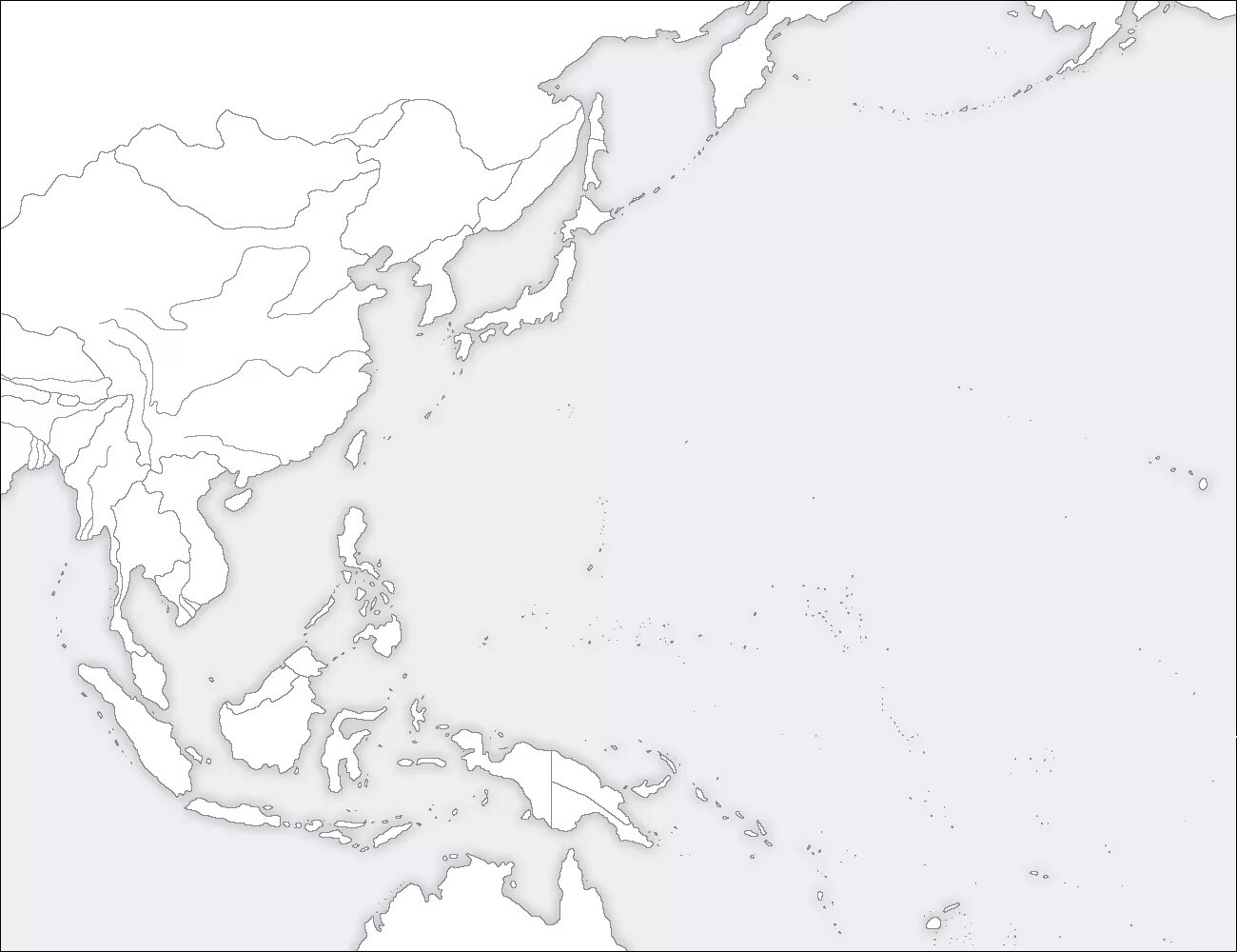 Контурная карта восточной азии. East Asia blank Map. Карта Азии белая. Восточная Азия на карте. Карта Азии для маппинга.