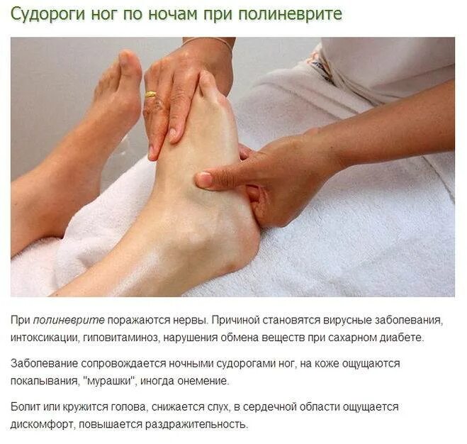 Ноги хватает судорога ночью. Массаж при судорогах ног.