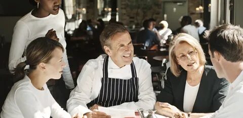 The supermarket is the restaurant