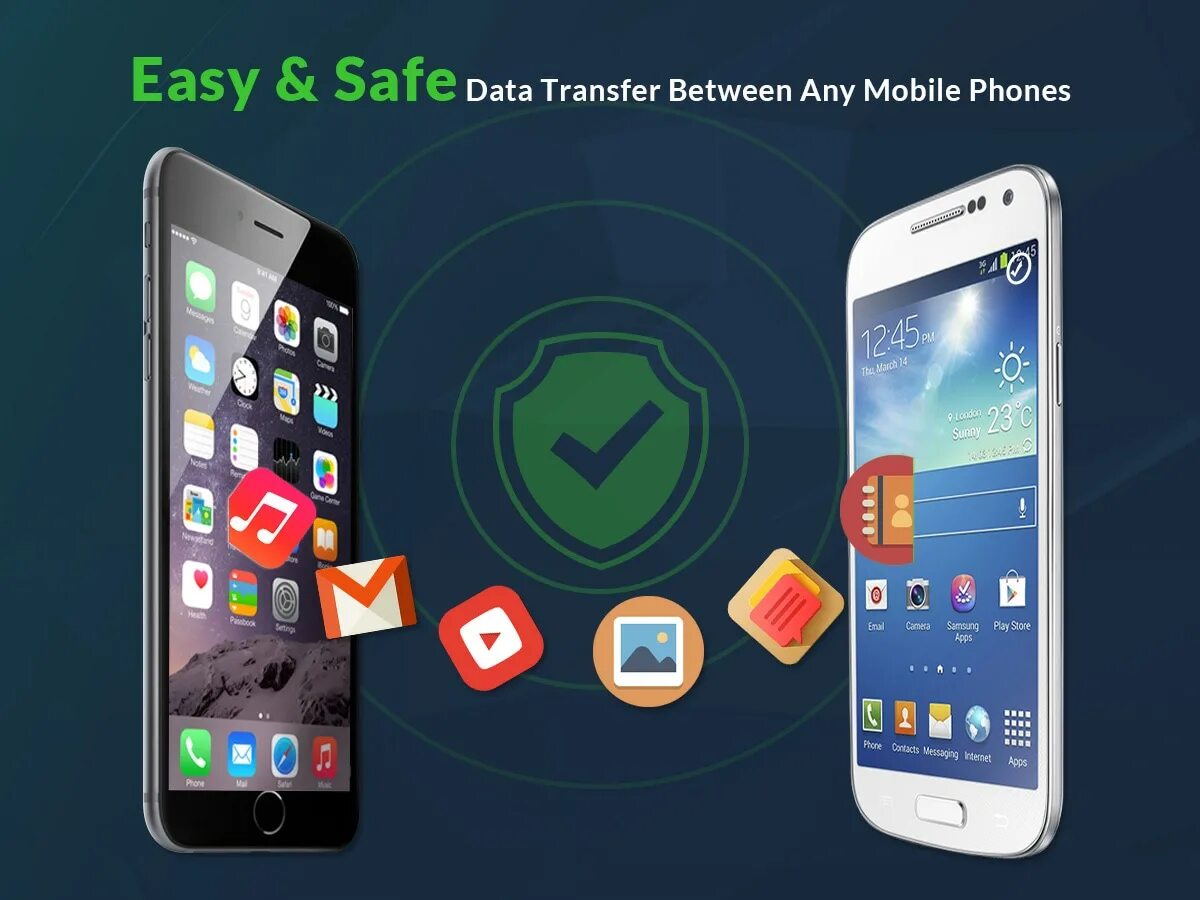 Easy safe. Data transfer. Phone data. T mobile data transfer. Phone to Phone Bank transfer.