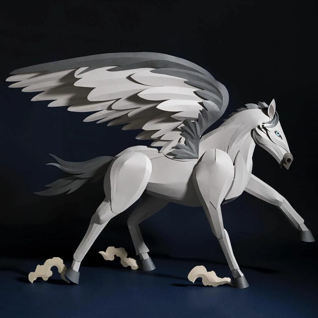 Winged horse. Гранианский крылатый конь.