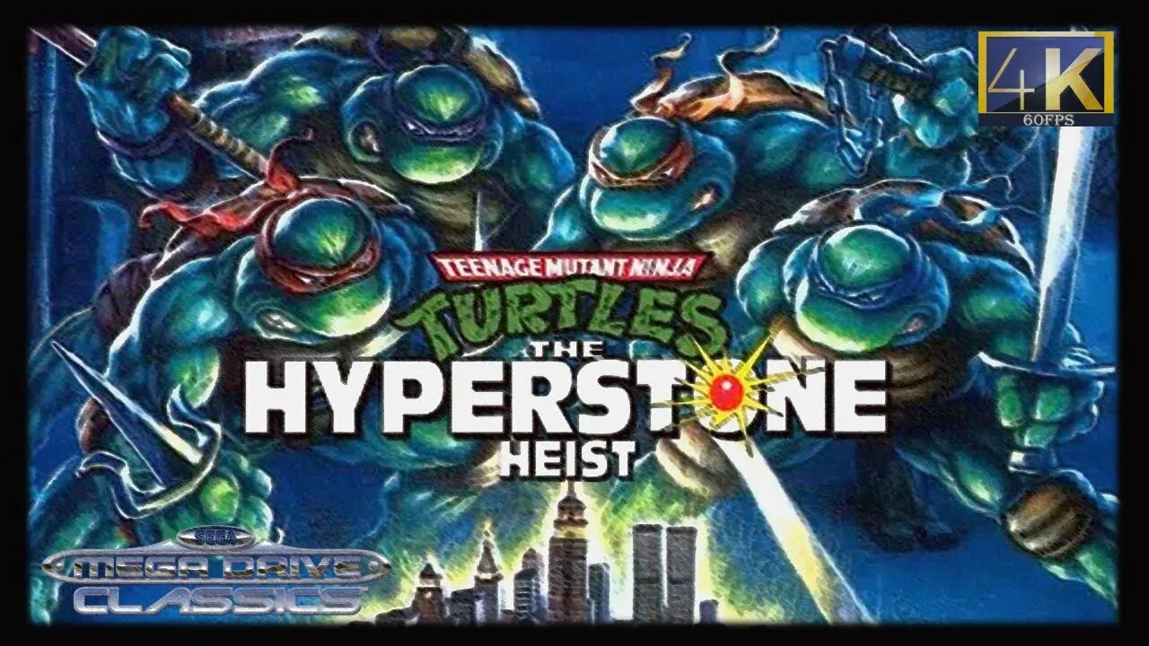 Tmnt hyperstone. TMNT Hyperstone Heist Sega. Teenage Mutant Ninja Turtles: the Hyperstone Heist обложка. Teenage Mutant Ninja Turtles: the Hyperstone Heist (1992). TMNT Hyperstone Heist Cover.