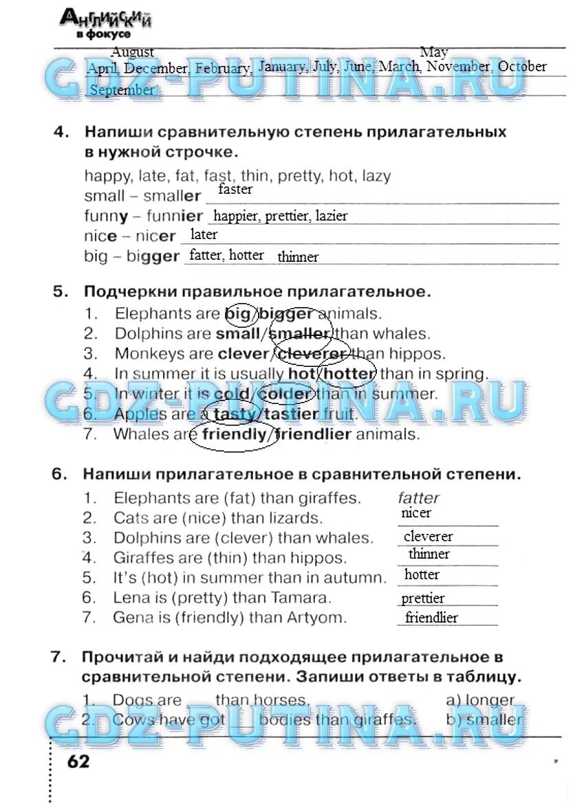 Английский в фокусе 4 класс сборник упражнений стр 62. Гдз английский 4 класс сборник упражнений Быкова. Английский язык гдз английский язык сборник упражнений 4 класс Быкова. Английский в фокусе сборник упражнений 4 класс по страницам. Готовое домашнее английский сборник 4 класс