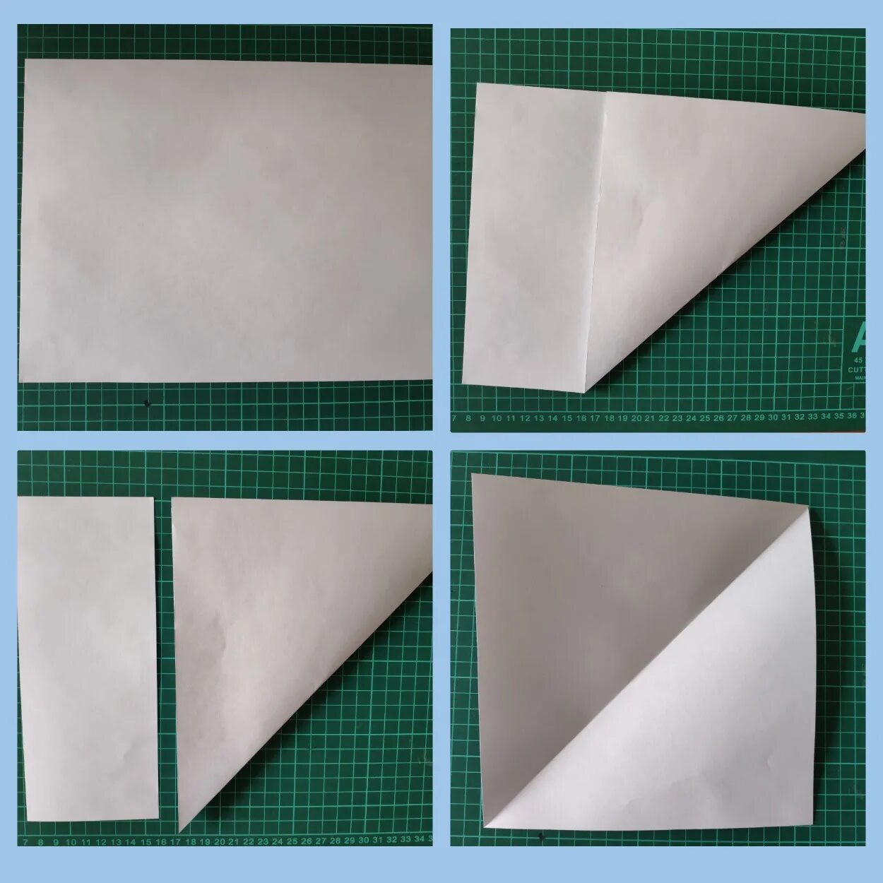 Сколько можно сложить лист а4. Сложить бумагу по диагонали. Складываем лист по диагонали. Сложить лист красиво. Сложить листок треугольником.