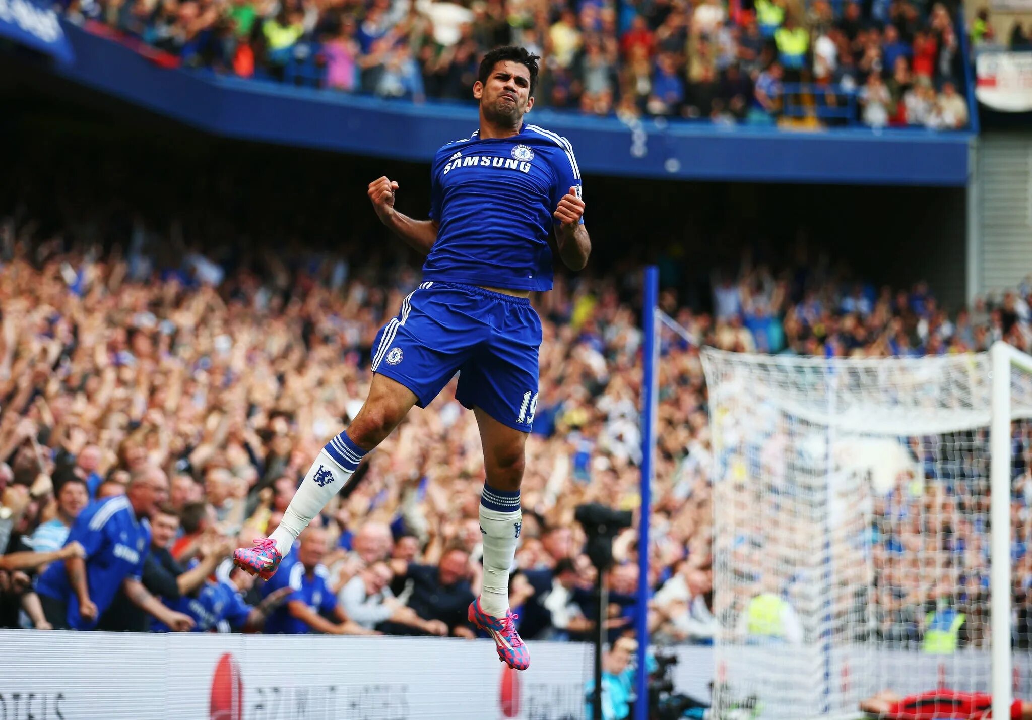 He scored 2. Diego Costa Chelsea.