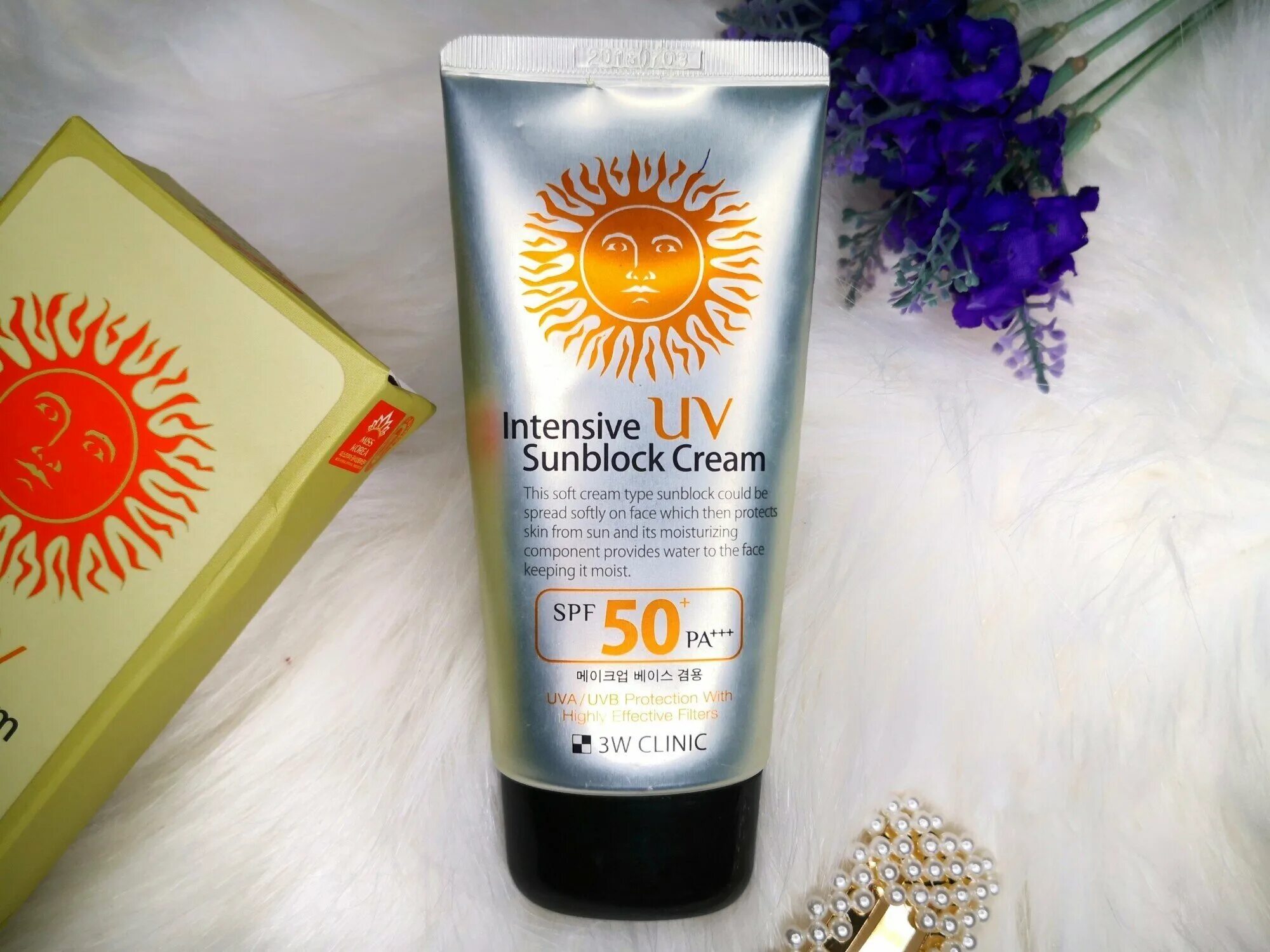 Солнцезащитный крем spf 50 корейский