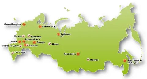 Города недалеко от красноярска