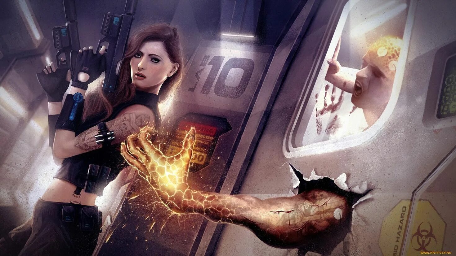 Рождения монстра в девушке. Девушка в объятиях демона. Омар райан картины. Девушки из фантастики. Девушки из игр.