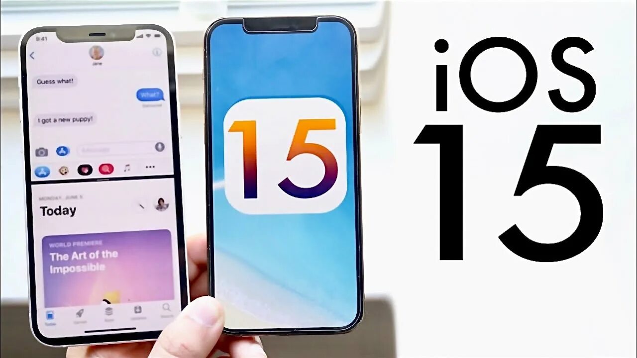 Ios 15 приложение