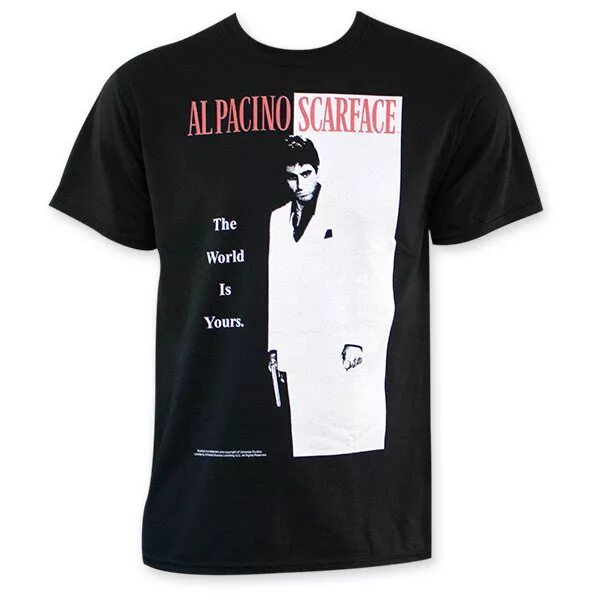 Футболка the World is yours. Scarface Tee. Игра Scarface the World is yours. Аль Пачино the World is yours.