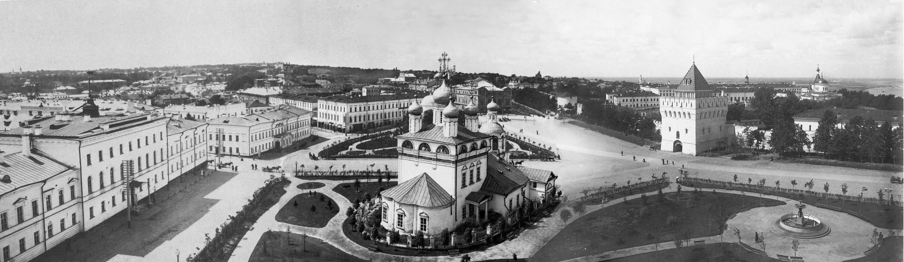 Дмитриев г в нижний новгород. Благовещенская площадь Нижний Новгород 19 век. Благовещенская площадь Нижний Новгород. Благовещенская площадь Нижний Новгород 18 век. Благовещенская площадь. (Пл. Минина и Пожарского) 1907—1917.