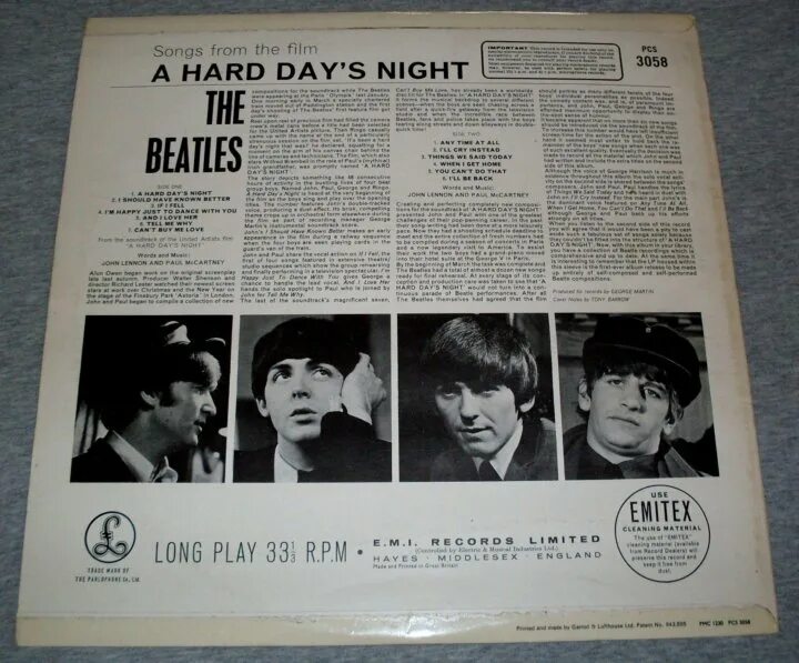 Beatles "hard Days Night". Пластинка the Beatles a hard Day's Night. A hard Day's Night обложка. The Beatles - a hard Day's Night CD. The beatles a hard day s night