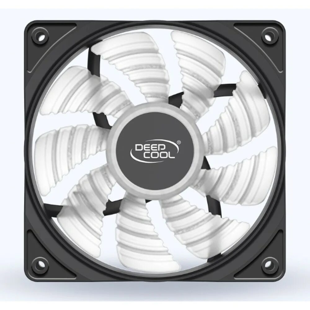 Deepcool fan. Вентилятор Deepcool rf120. Deepcool RF 120. Вентилятор для корпуса с подсветкой 120mm Deepcool RF 120 B. Вентилятор 120x120x25 Deepcool rf120b led Blue Retail.