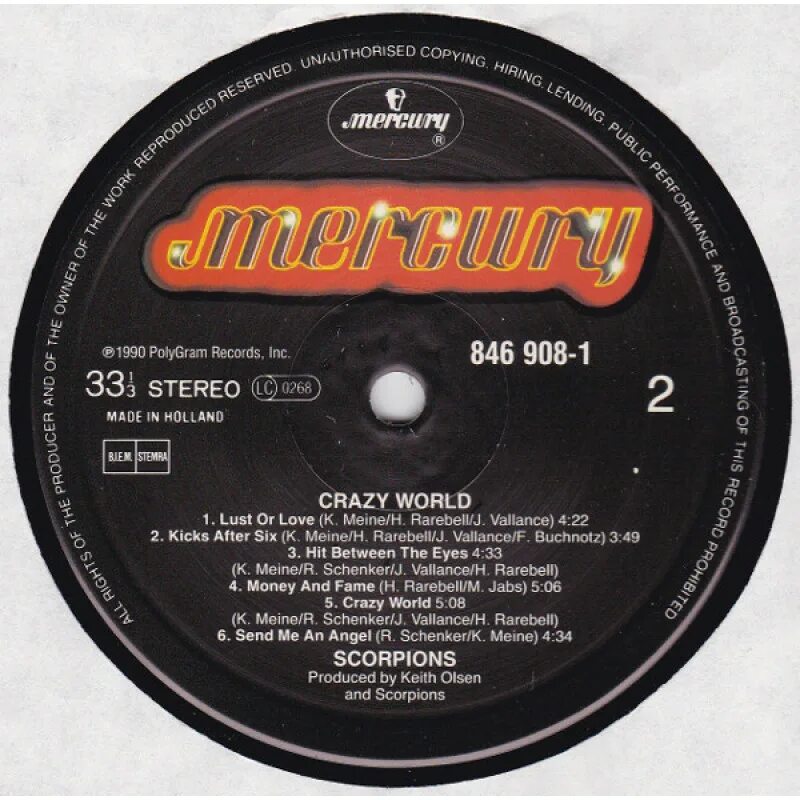 Mercury records. Scorpions Crazy World 1990. Scorpions кассеты. Crazy World - 1990.