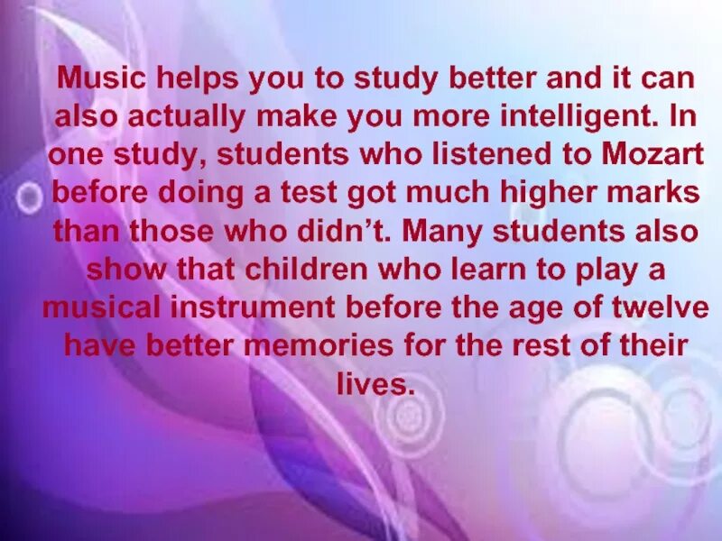 You can study better
