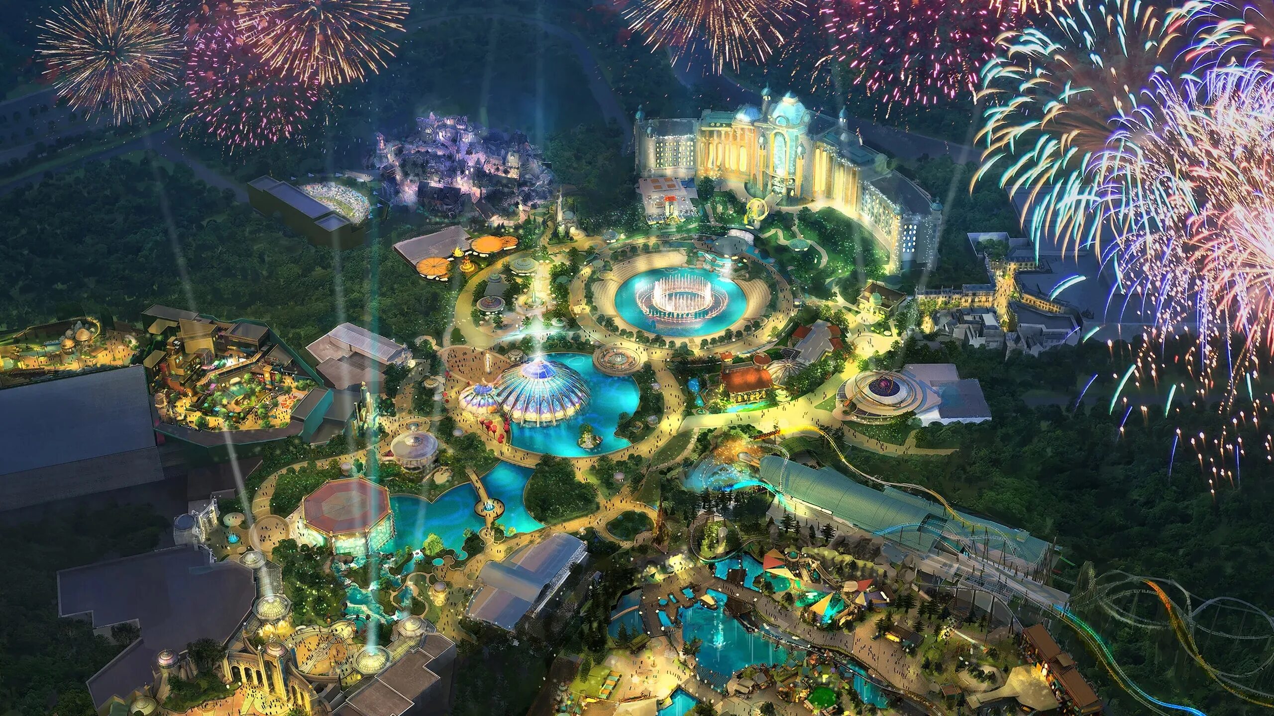 Universal orlando resort corporate offices. Amusement park entrance. Колесо обозрения в пещере румыния. Universal theme park tokyo. Aya universe в дубае.