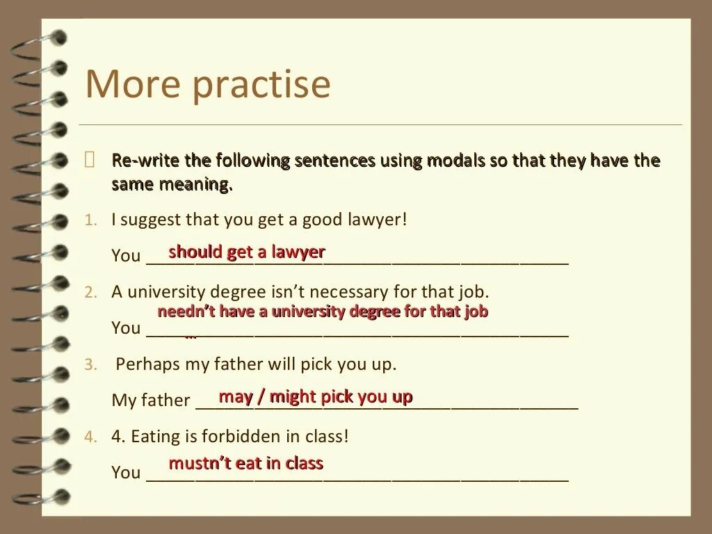 You should get most. Modal verbs Practice. Modal verbs sentences. Complex sentences with modal verbs. Modal verbs more Practice.