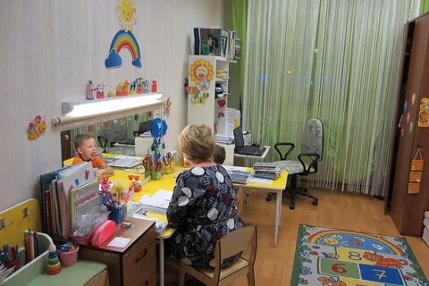 Рабочее место воспитателя детского сада