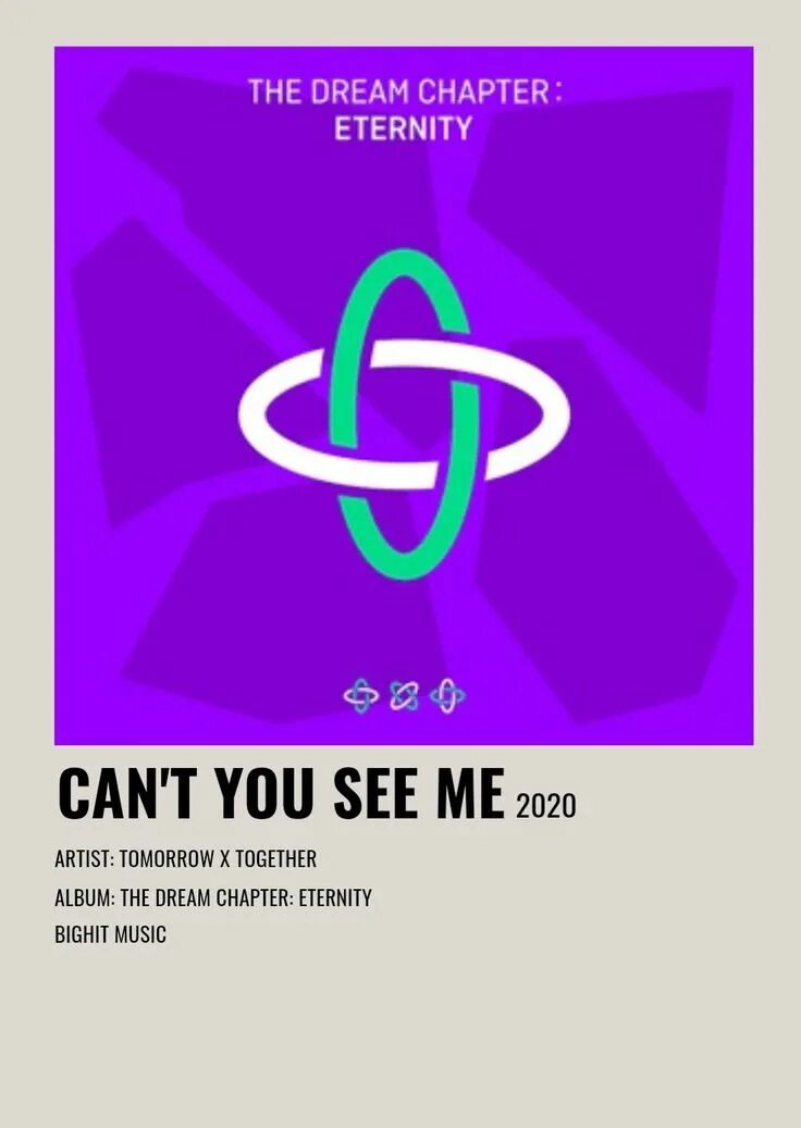 Cant you see me песня