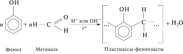 Фенол метаналь реакция