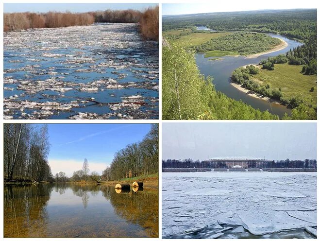 Как изменяется река волга. Река изменяется в разные времена года. Волга в разные времена года. Обь в разные времена года. Как Волга изменяется в разные времена года.