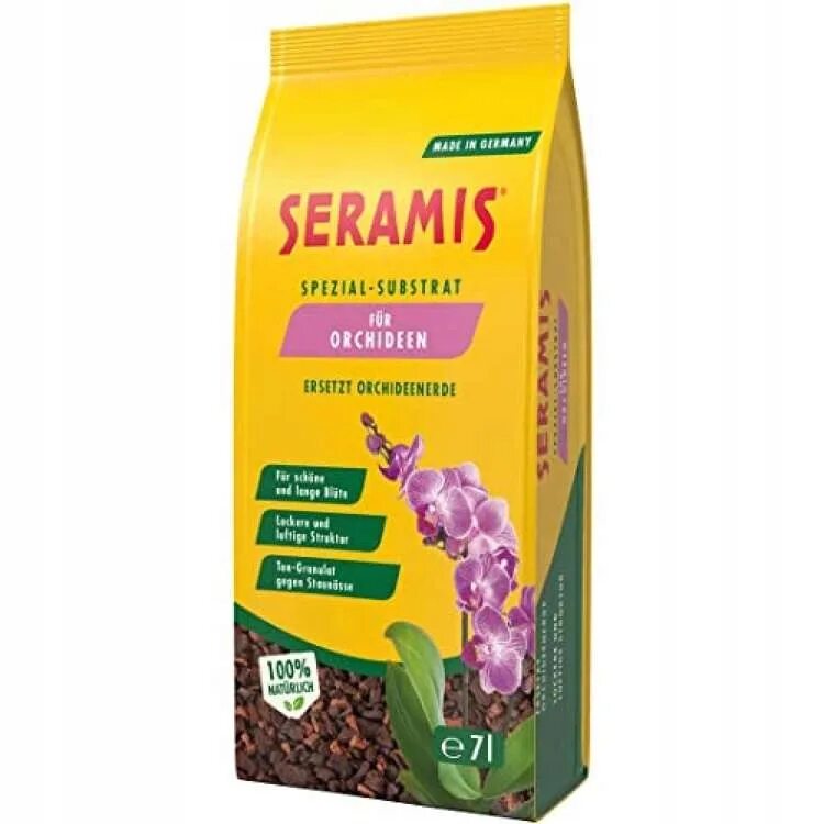 Гранулят для орхидей seramis 2.5 л. Seramis для орхидей. Гранулят Серамис для орхидей.