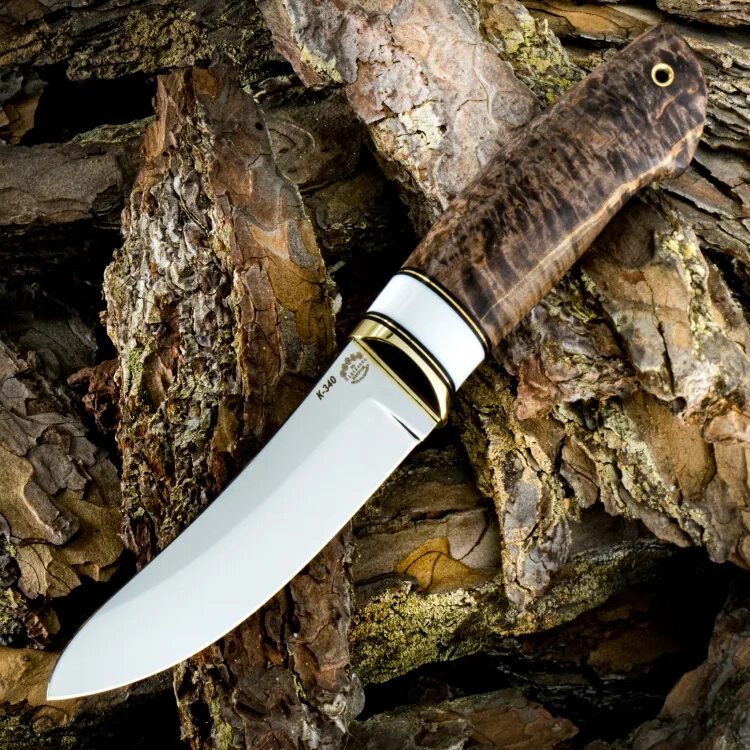 Купить нож завьялов. Ножи Завьялова. Сербский шеф, k340, стабилизированное дерево.