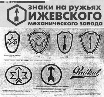 Маркировка оружия