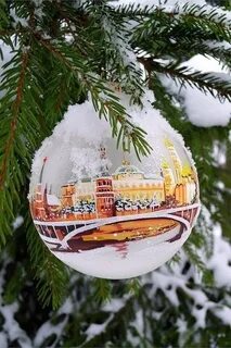 Елочные игрушки зима