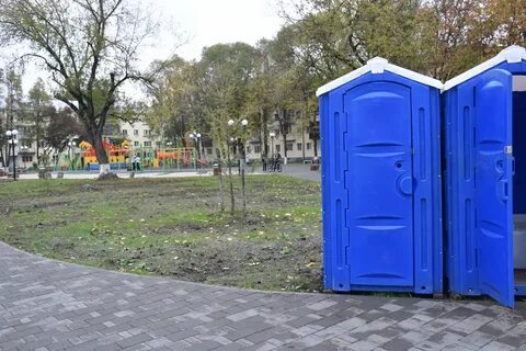 Камера в биотуалете парка