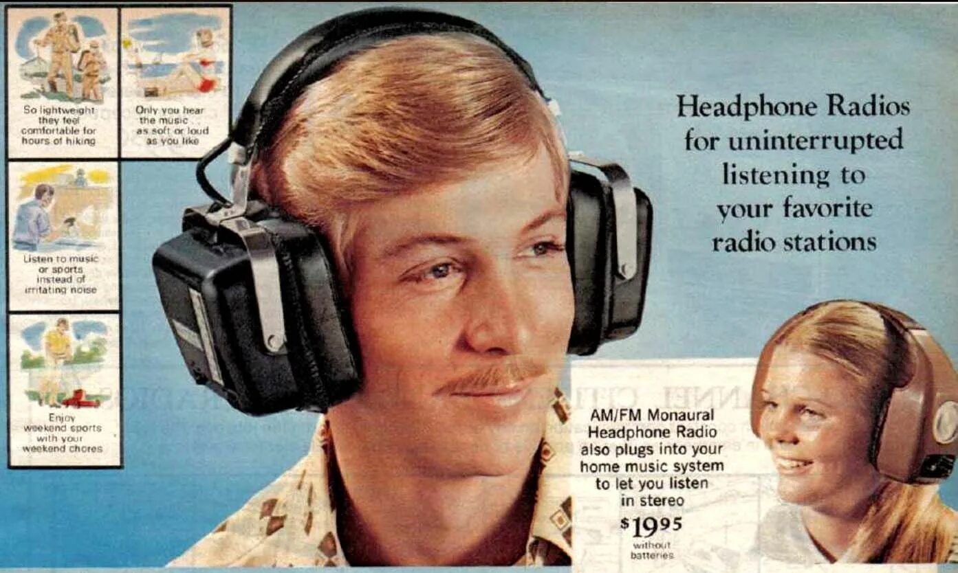 Наушники 60х. Ретро наушники на голове. 80s Headphones. Наушники old School. The listening station