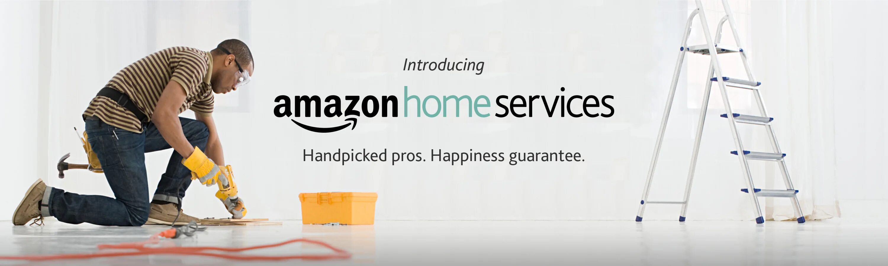 Amazon home. Фон для рекламного баннера. Home service. Ремонт и отделка плиточник.