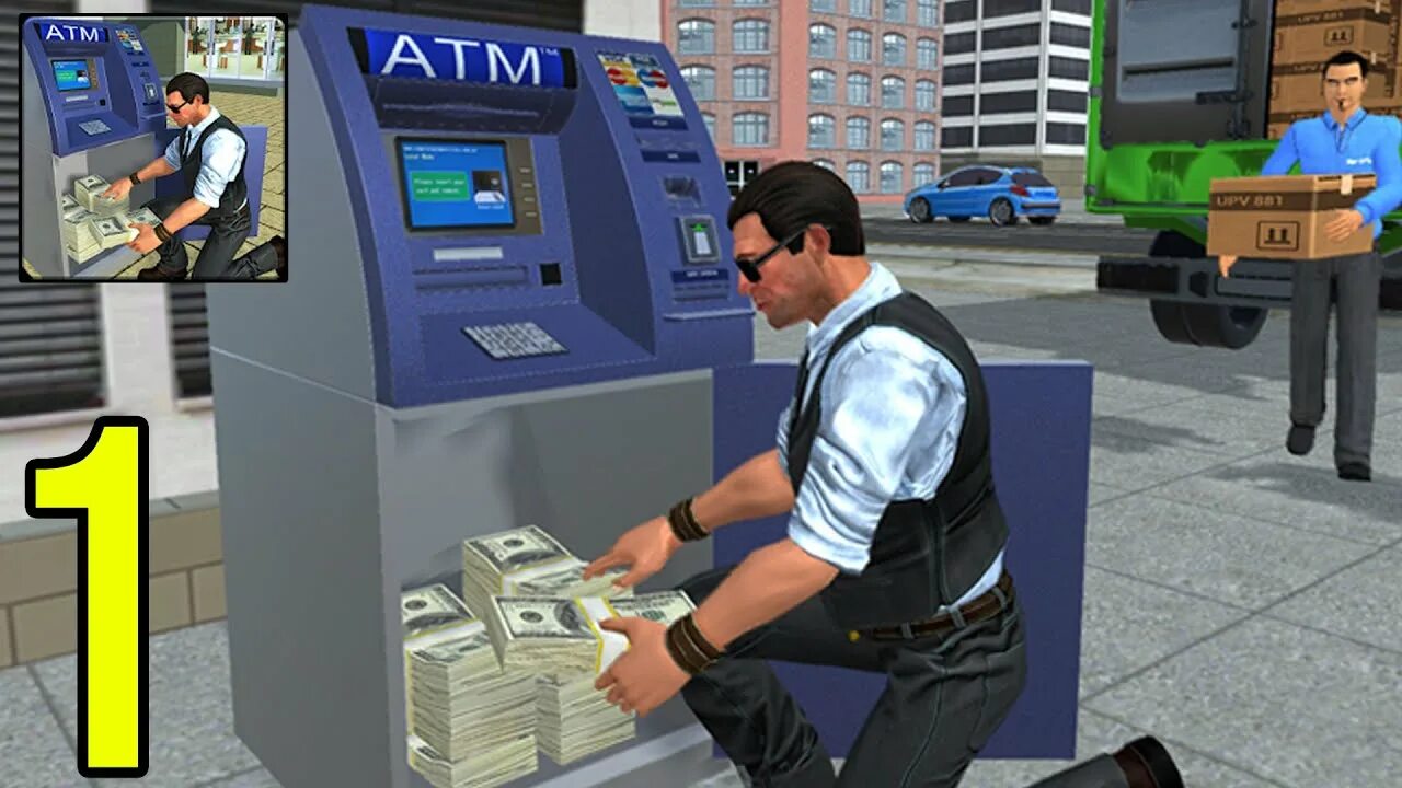 Включи игру банка. Игра банк. Симулятор банки. Симулятор инкассация. Игра банковский Банкомат симулятор.
