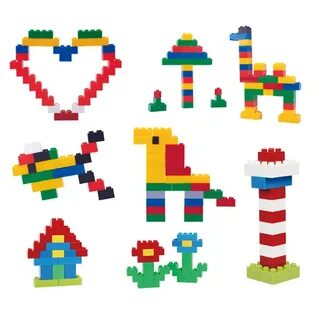 Фигуры из конструктора для детей