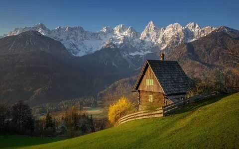 Домик в альпах (143 фото) .