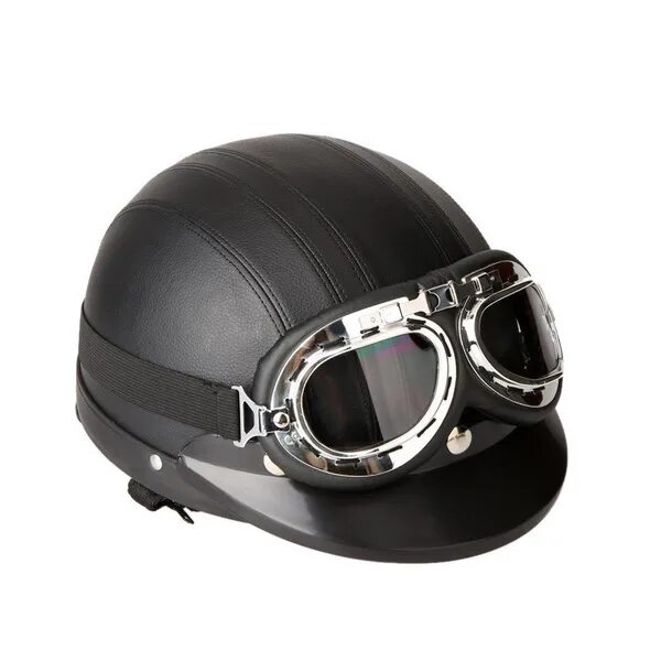 Vintage TORC T57 motorcycle helmet Retro 3/4 open face helmet Cool skull moto ca