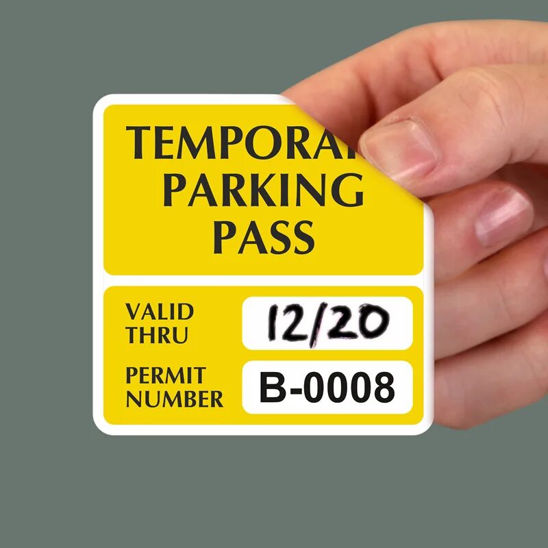Parking Pass. Бирка паркинг. Parking number серебро с возможностью быстрой смены номера. T me number pass