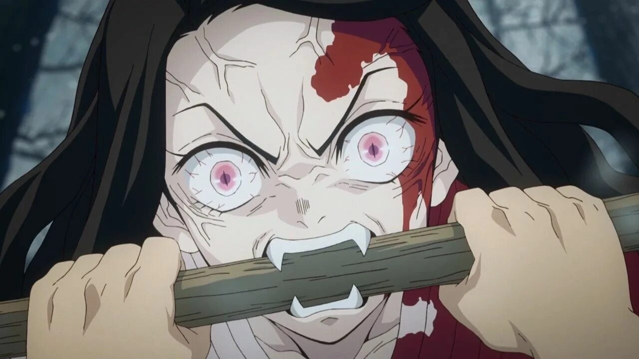 Nezuko is having a nightmare animation. Клинок рассекающий демонов.