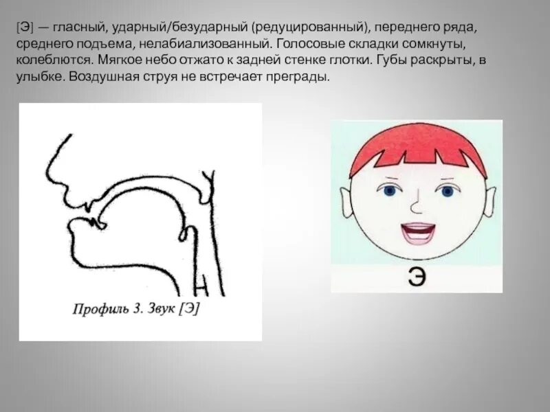 Артикуляционный картинки. Артикуляционная схема звука с. Артикуляция гласных звуков. Артикуляция звука э. Звук э произношение.