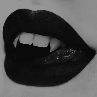 In my mouth black