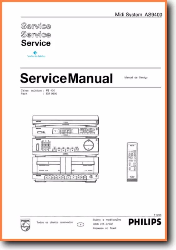 Philips spa2360 service manual. Музыкальный центр Philips 9400. Philips ae1695 service manual. Philips mcm3750 service manual.