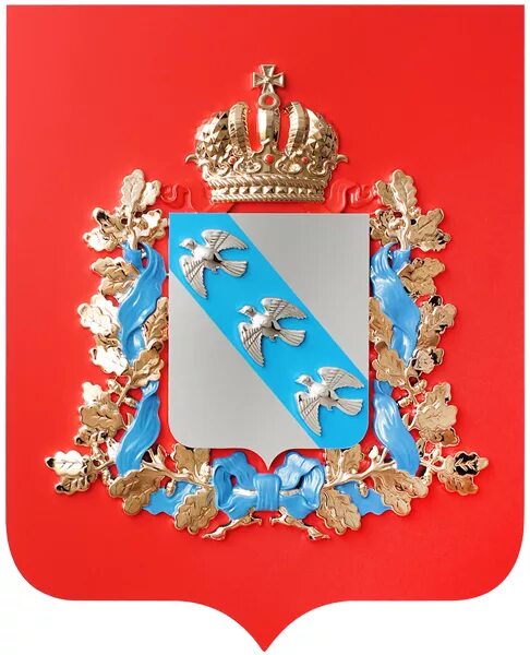 Изображение современного герба курской